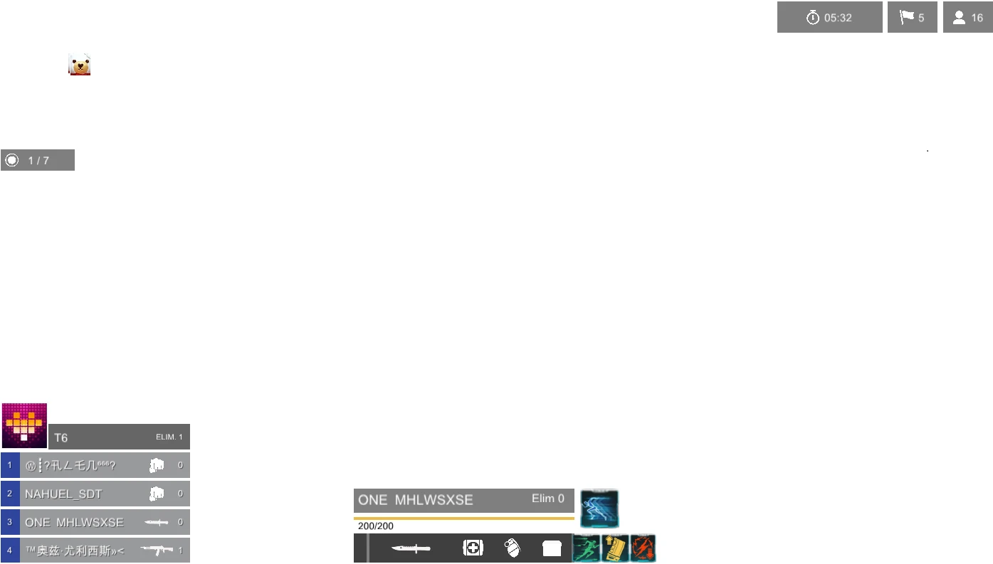 HUD Free Fire competitivo