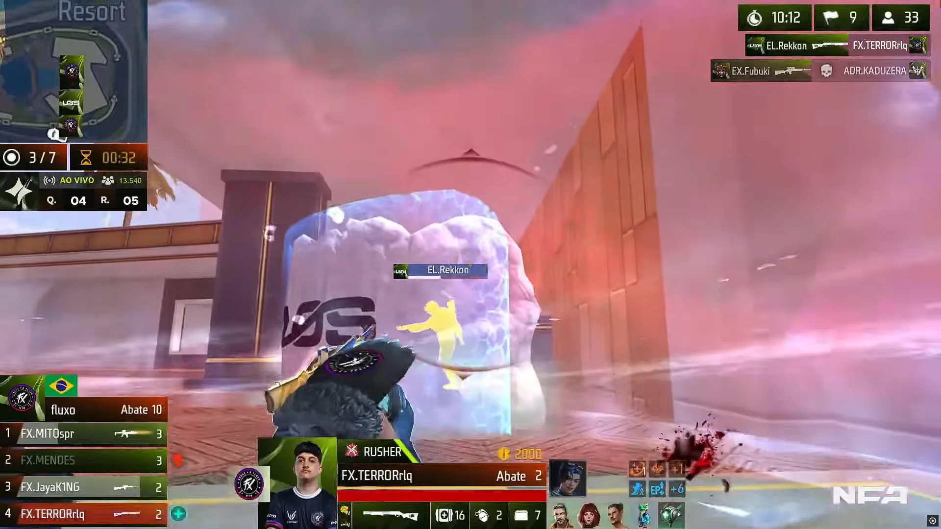 Observer Free Fire torneo competitivo