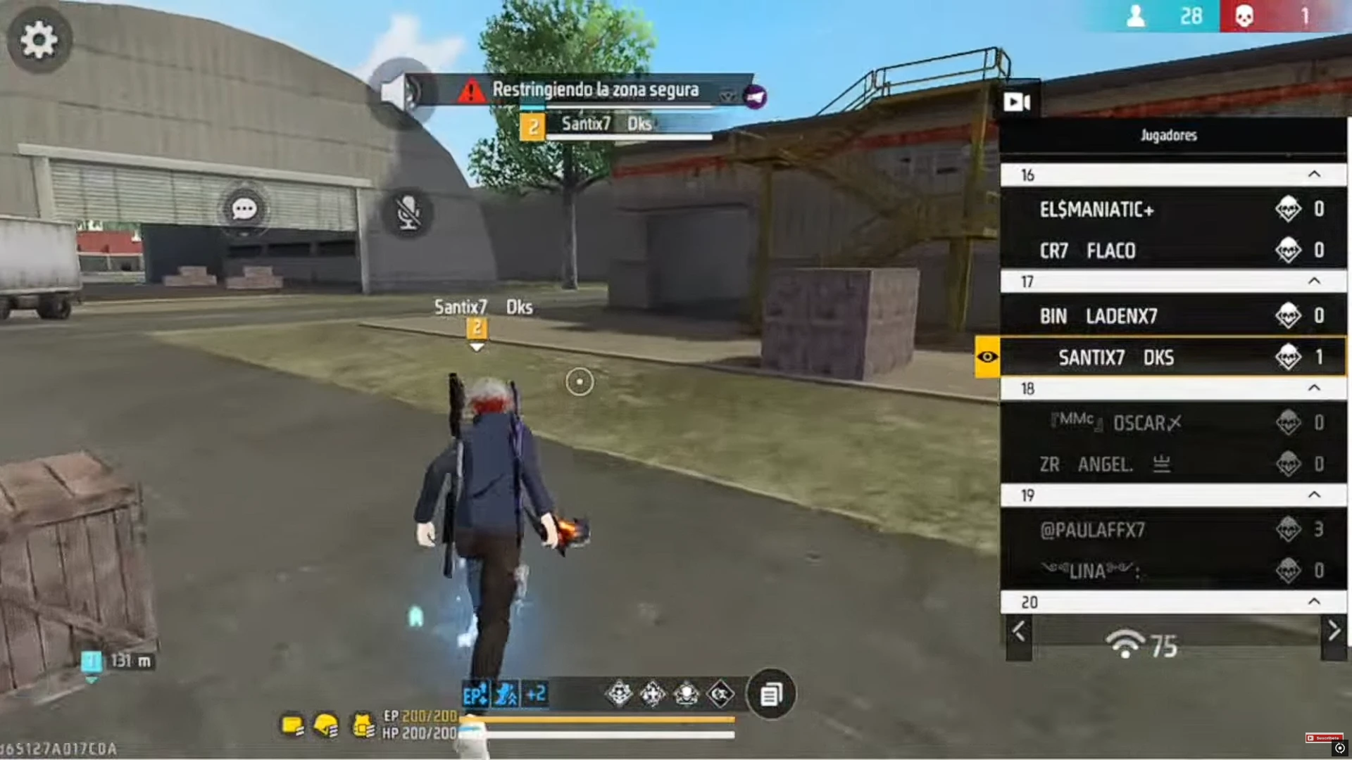 Transmisión de torneo de Free Fire