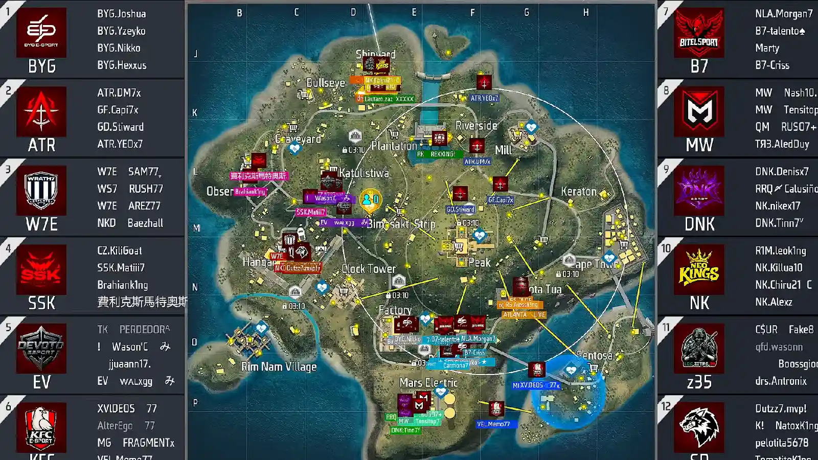 Cómo participar en salas de liga de Free Fire